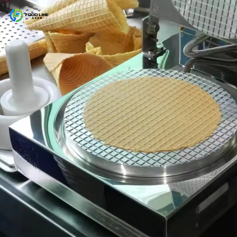 Ice Cream Cone Maker Commercial - FL Elektrikli Waffle Külahı Yapıcı Ticari