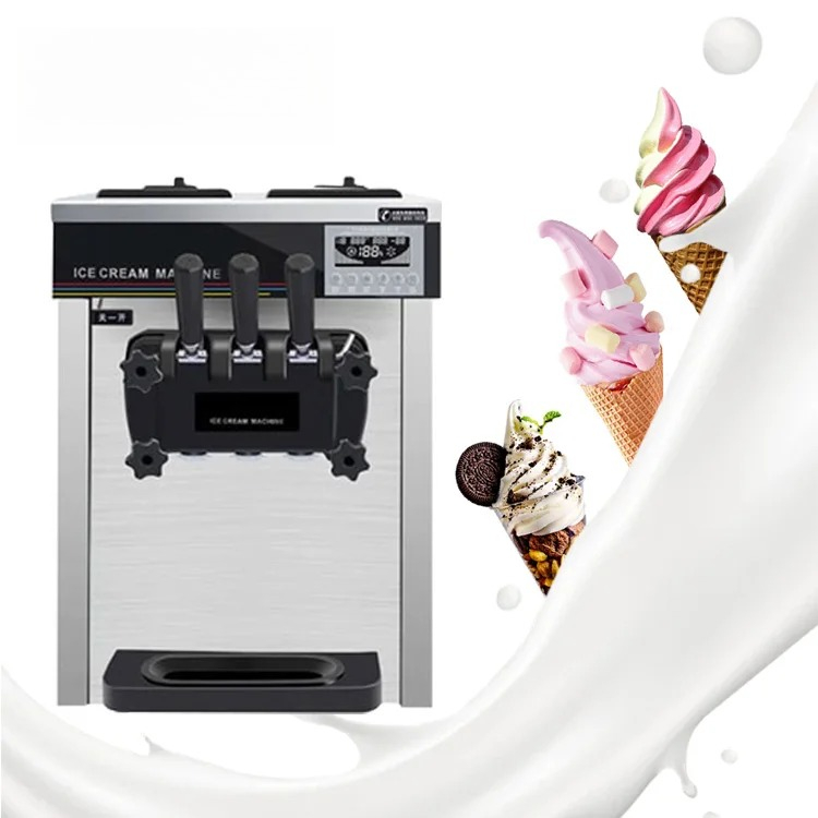 Commercial Gelato Maker Machine - En İyi 3 Aroma 25L/S Otomatik