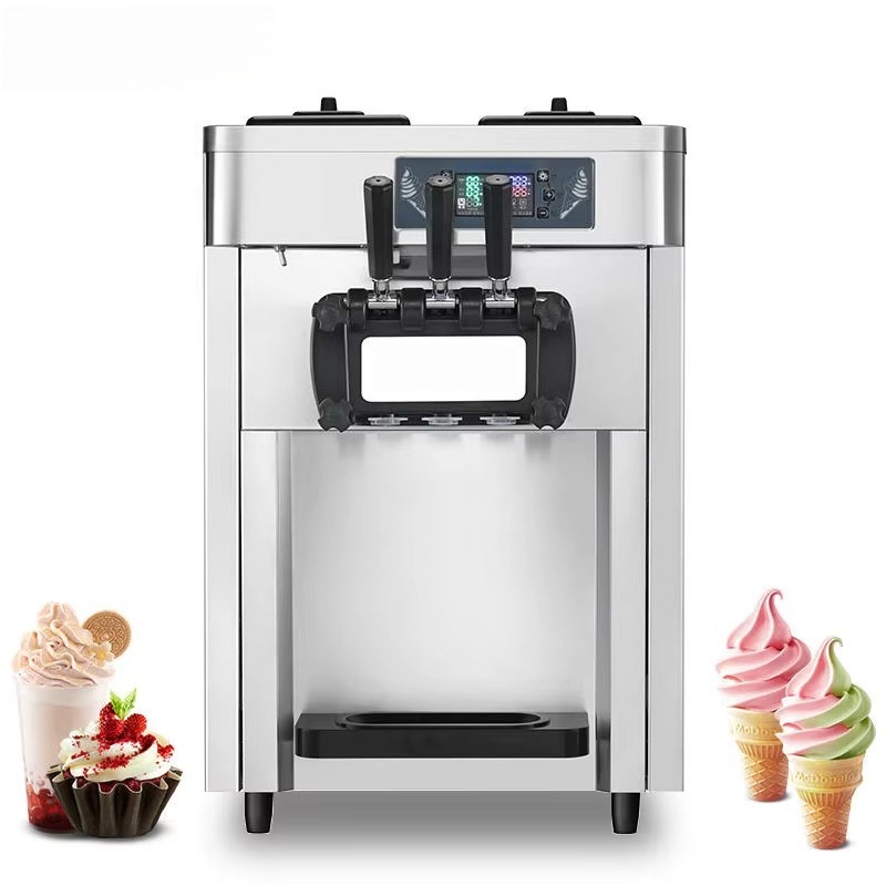 Soft Ice Cream Maker Machine Commercial - Profesyonel Ticari Otomatik Dondurma Makinesi Üreticisi