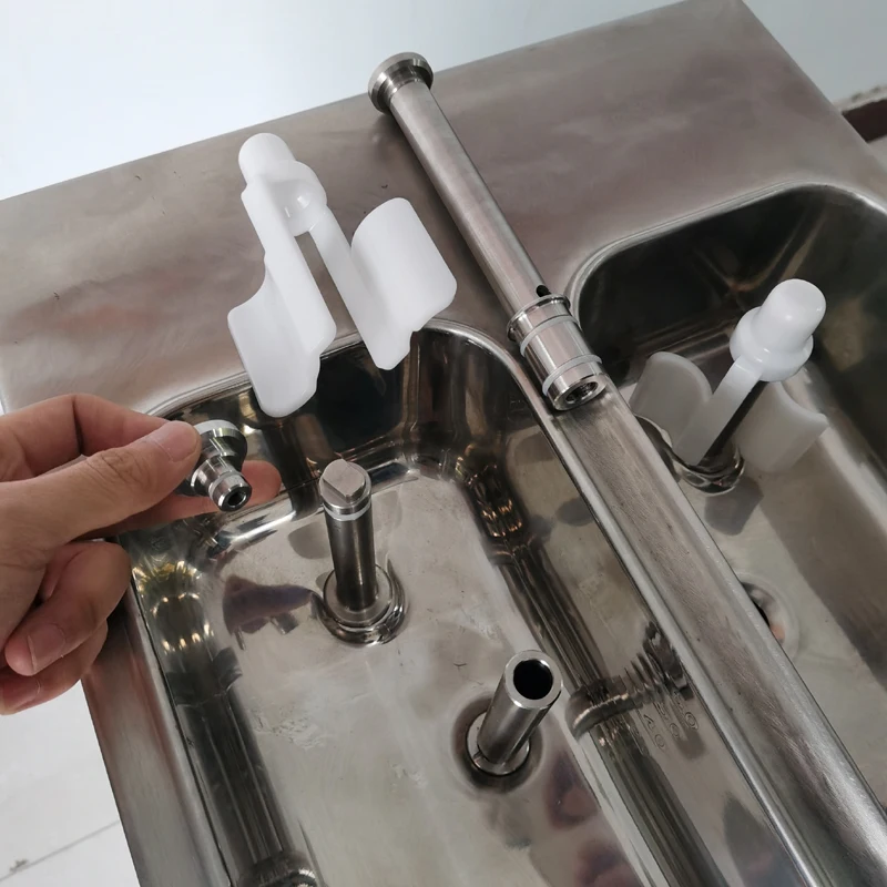 Commercial Ice Cream Machine Countertop - Ticari Dondurma Makinesi, 24-32L/S Kapasite, 2900W