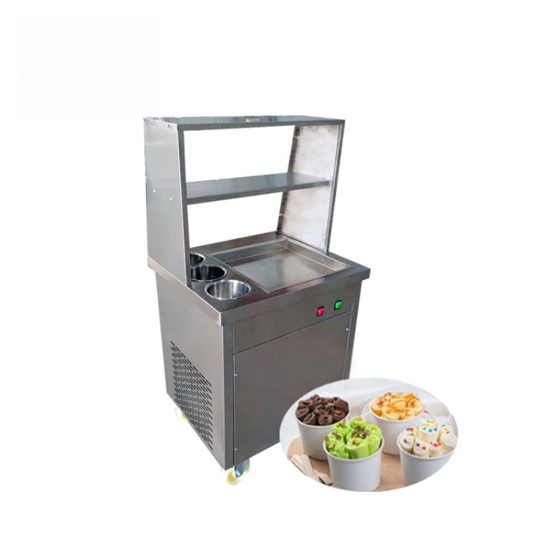 Rolled Ice Cream Machine Fried Plate - Rulo Dondurma Makinesi Soğuk Plakalı Dondurma