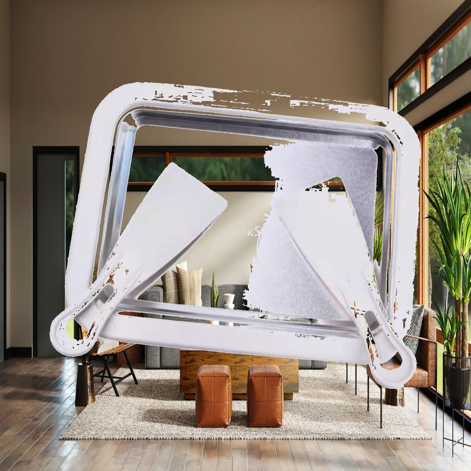 Rolled Ice Cream Machine Fried Plate - Taşınabilir, Spatula Başlıklı Dondurma Kalıbı, Katlanabilir