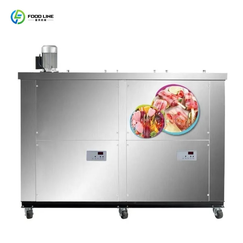 Commercial Popsicle Mold Maker Machine - Özelleştirilmiş İki Kalıplı Buzlu Dondurma Yapıcı