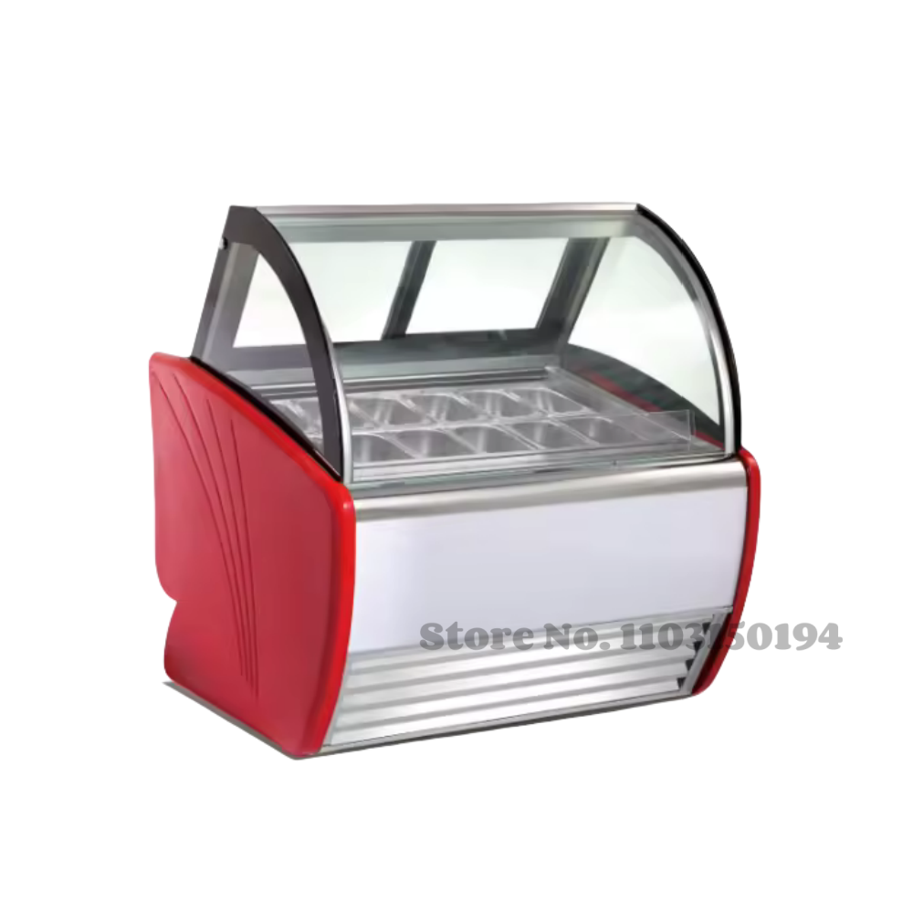 10 12 16 18 Tepsili Ticari Soğ - Commercial Ice Cream Machine Countertop incelemesi ve fiyatı