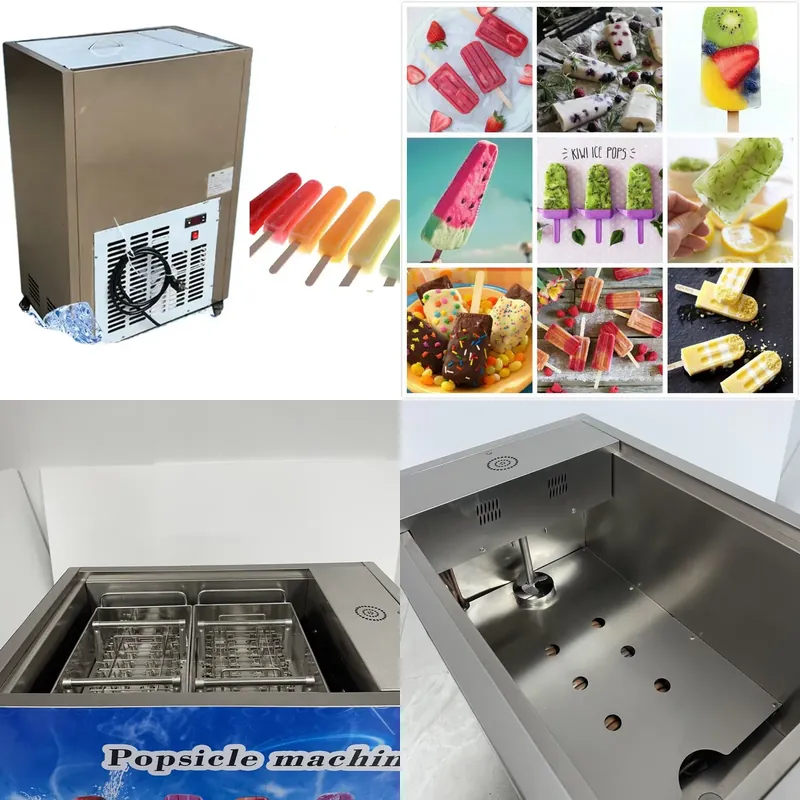 Farklı Kalıplara Sahip, Uygun  - Commercial Popsicle Mold Maker Machine incelemesi ve fiyatı