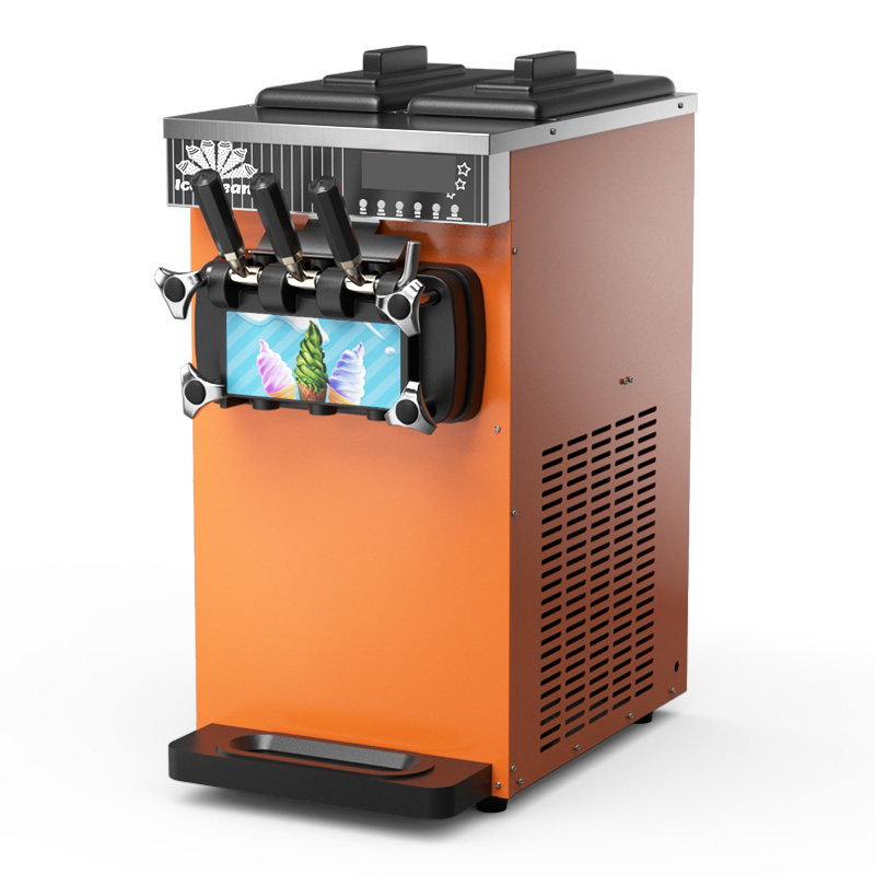 Ticari 3 Çeşitli Yumuşak Dondu - Commercial Ice Cream Machine Countertop incelemesi ve fiyatı