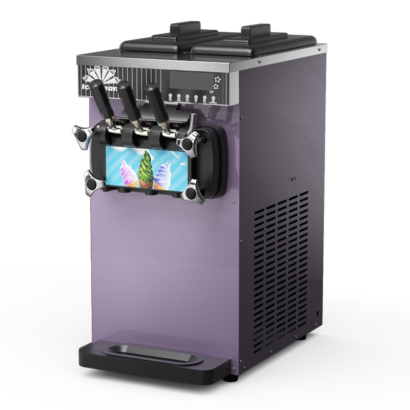 Ticari 3 Çeşitli Yumuşak Dondu - Commercial Ice Cream Machine Countertop incelemesi ve fiyatı