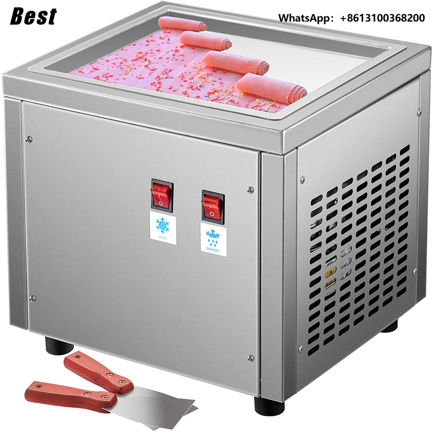 CHKJ Zaman Sınırlı Rulo Dondur - Rolled Ice Cream Machine Fried Plate incelemesi ve fiyatı