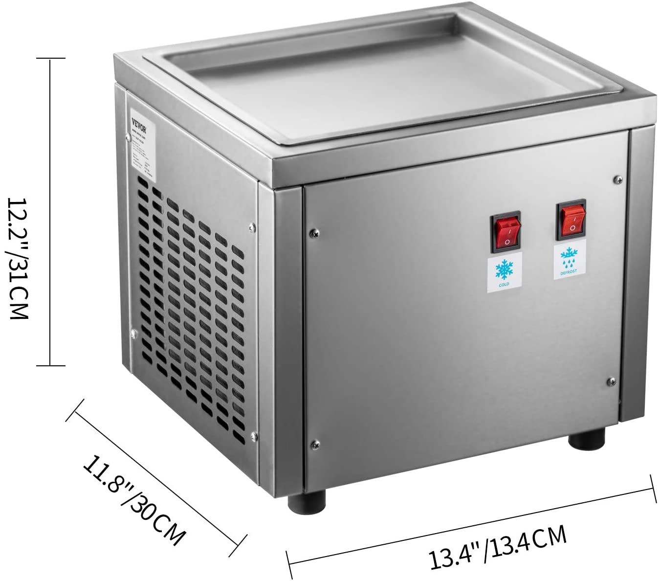 CHKJ Zaman Sınırlı Rulo Dondur - Rolled Ice Cream Machine Fried Plate incelemesi ve fiyatı