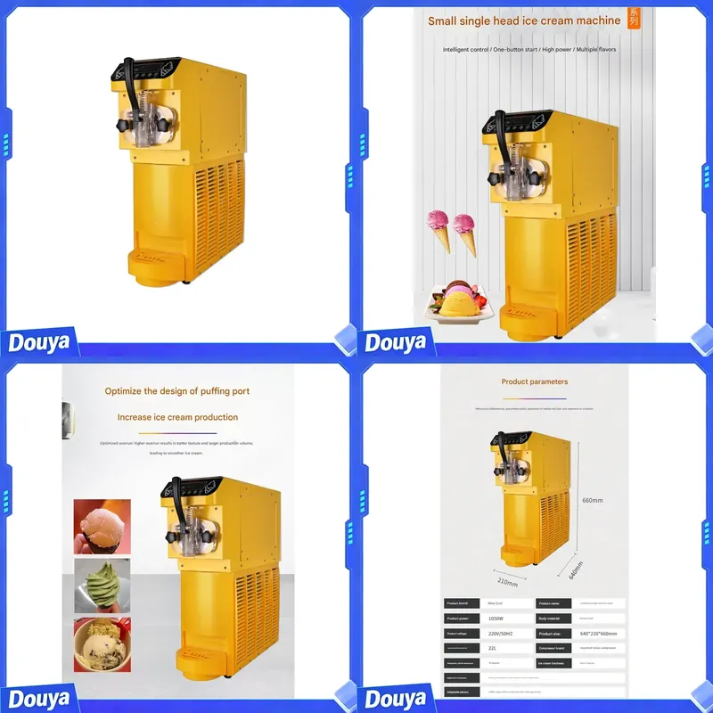 Sokak Satıcıları ve Gece Pazar - Commercial Ice Cream Machine Countertop incelemesi ve fiyatı