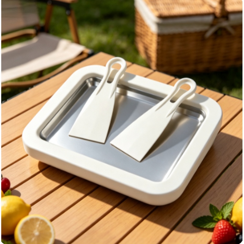 Anında Hazırlanan Rulo Dondurm - Rolled Ice Cream Machine Fried Plate incelemesi ve fiyatı