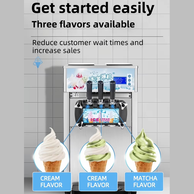 Ev tipi 220v 1200W Dondurma Ma - Ice Cream Cone Maker Commercial incelemesi ve fiyatı
