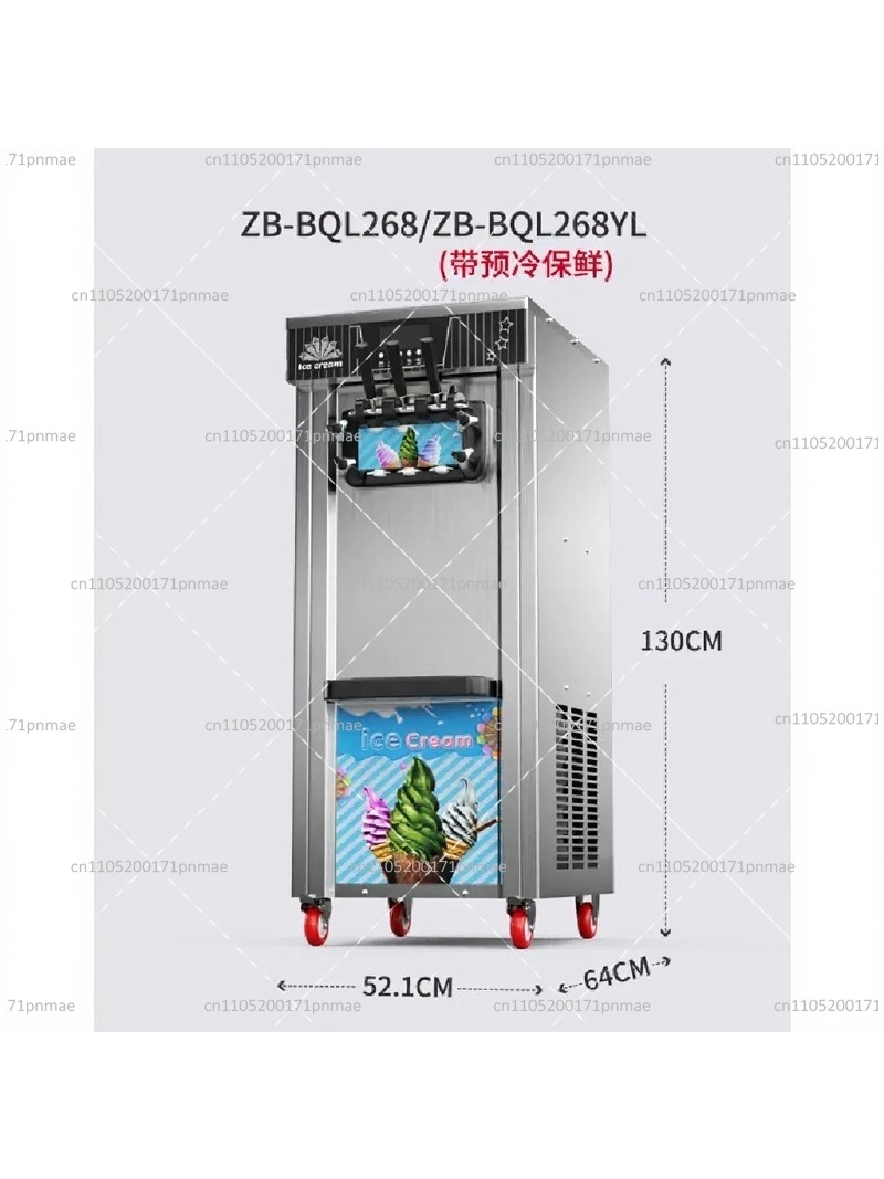 Ticari 3 Çeşitli Dondurma Maki - Commercial Ice Cream Machine Countertop incelemesi ve fiyatı