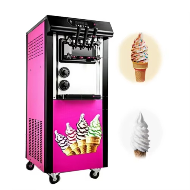 28L/s Yüksek Kapasiteli Dondur - Soft Serve Ice Cream Machine 3 Flavor incelemesi ve fiyatı