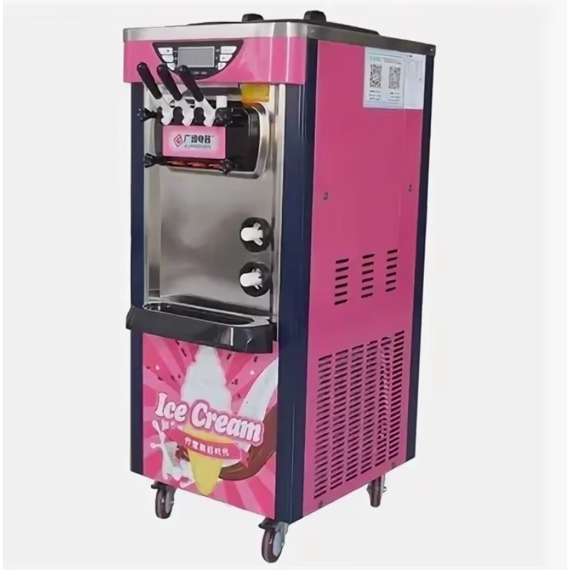 28L/s Yüksek Kapasiteli Dondur - Soft Serve Ice Cream Machine 3 Flavor incelemesi ve fiyatı