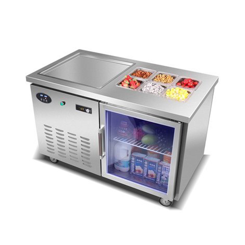 Tek Hazneli Kalın Kesim Yoğurt - Rolled Ice Cream Machine Fried Plate incelemesi ve fiyatı