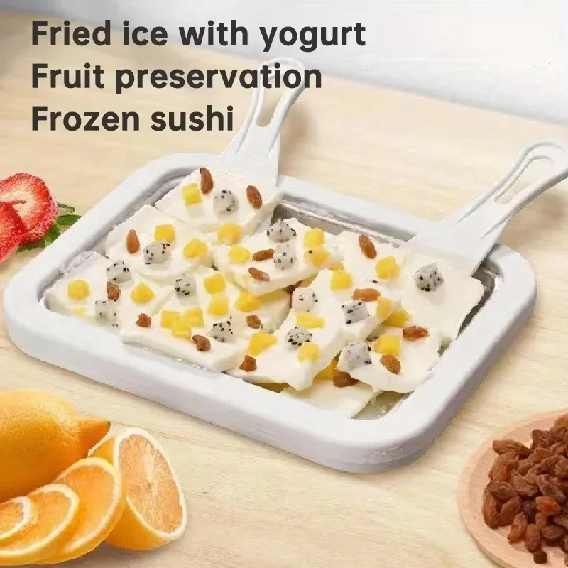 Anında Hazırlanabilen, Rulo Şe - Rolled Ice Cream Machine Fried Plate incelemesi ve fiyatı
