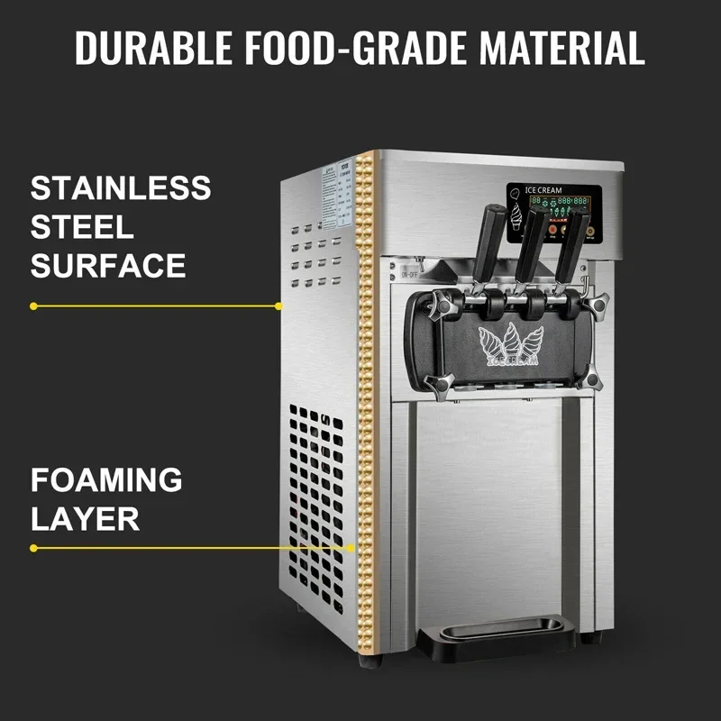 Ticari Masaüstü Yumuşak Dondur - Soft Ice Cream Maker Machine Commercial incelemesi ve fiyatı