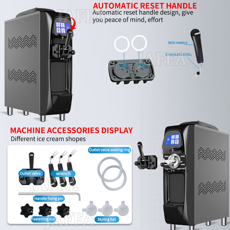 Mini 16-22L/H Ticari Dondurma  - Commercial Ice Cream Machine Countertop incelemesi ve fiyatı