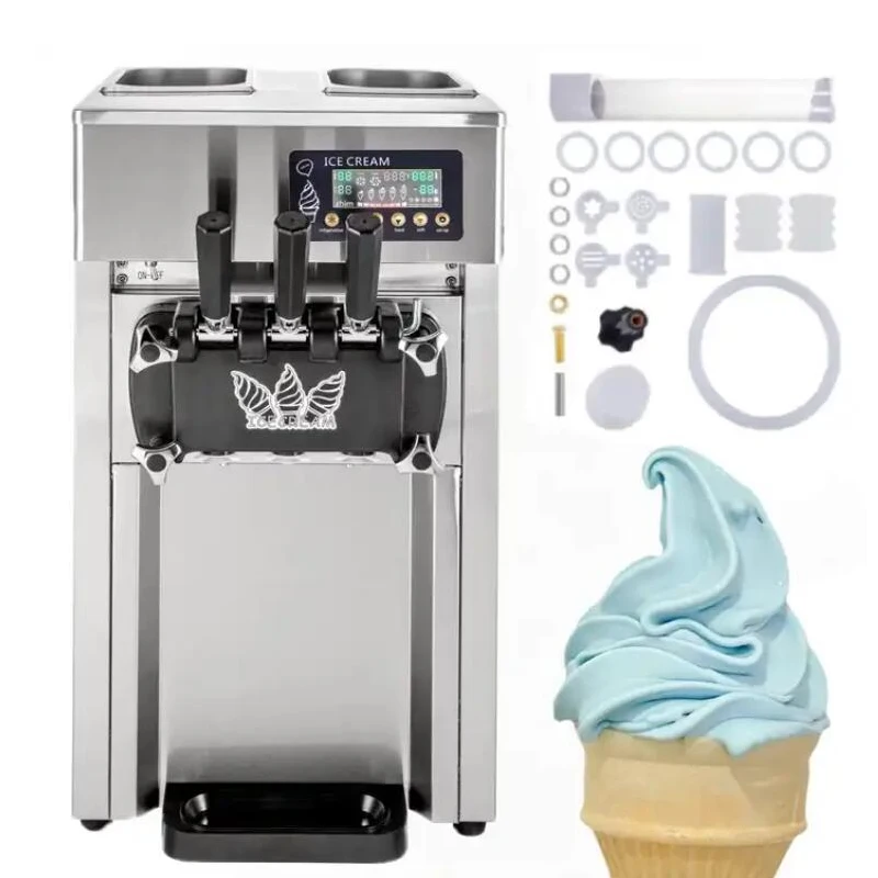 Ticari Tezgah Üstü Yumuşak Don - Commercial Ice Cream Machine Countertop incelemesi ve fiyatı