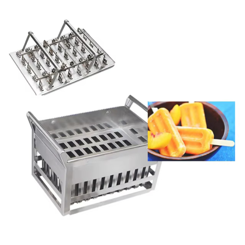 Ticari 40 Bölmeli 304 Paslanma - Commercial Popsicle Mold Maker Machine incelemesi ve fiyatı