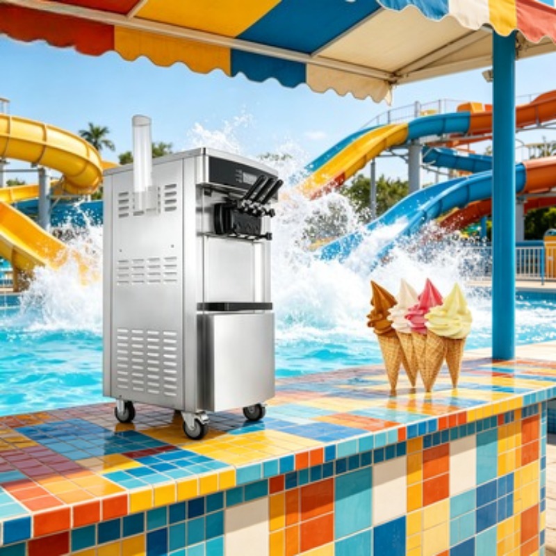 Yumuşak Dondurma Makinesi 28L/ - Soft Ice Cream Maker Machine Commercial incelemesi ve fiyatı