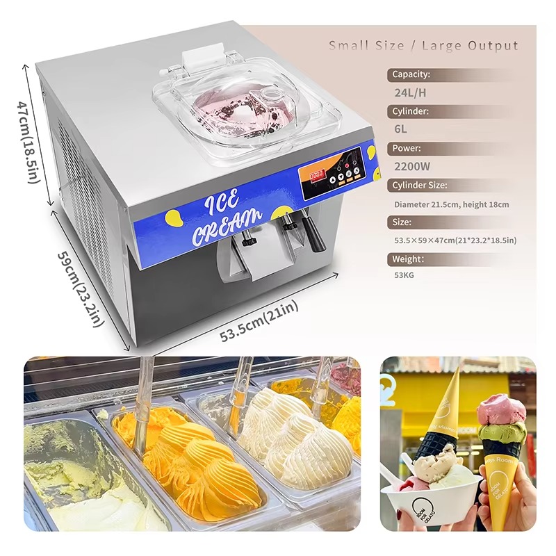 Fabrika Çıkışı 2026 Ticari Ser - Commercial Gelato Maker Machine incelemesi ve fiyatı