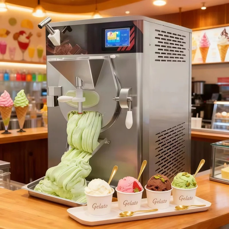 Ticari Sert Dondurma Makinesi/ - Commercial Gelato Maker Machine incelemesi ve fiyatı